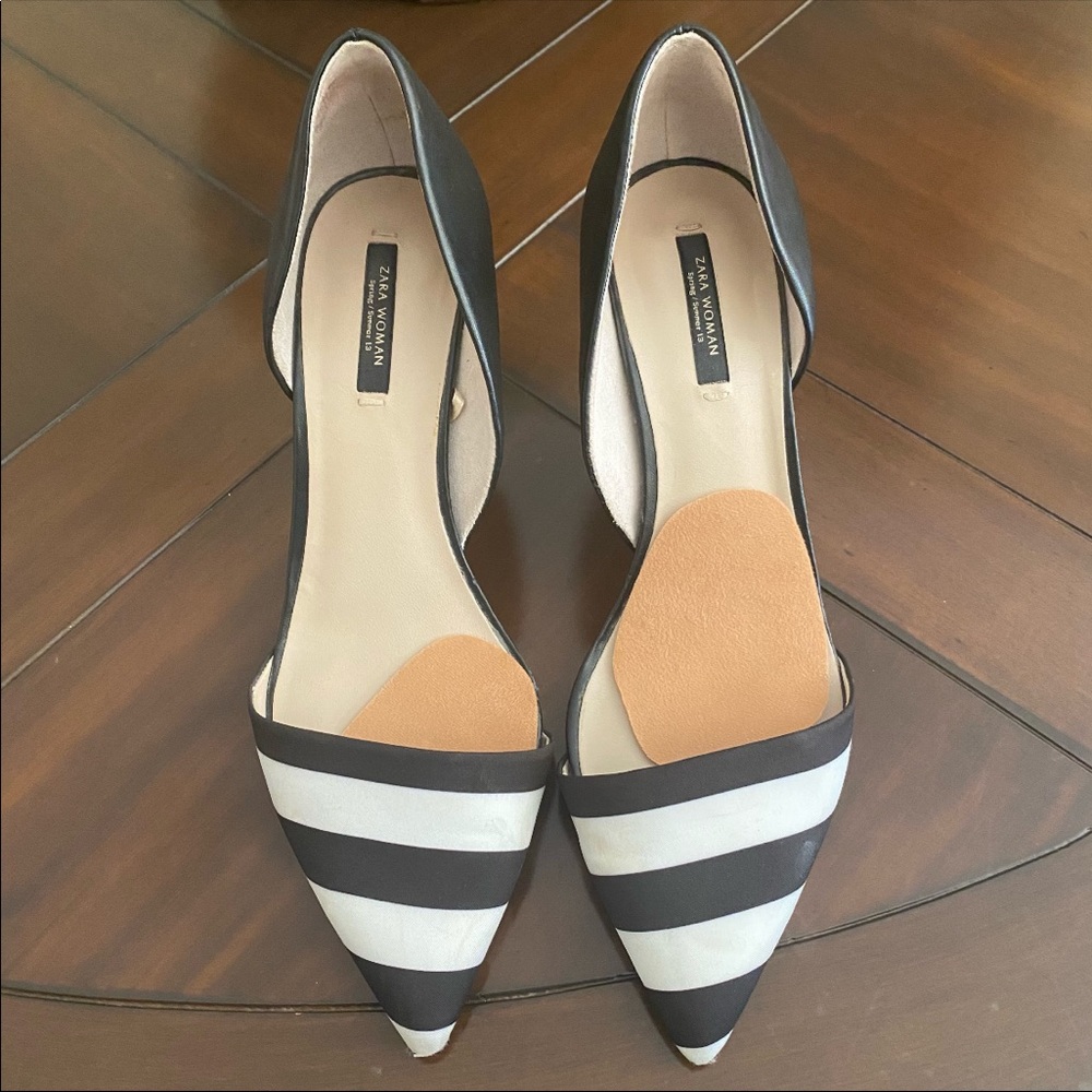 Black & White Zara Heels